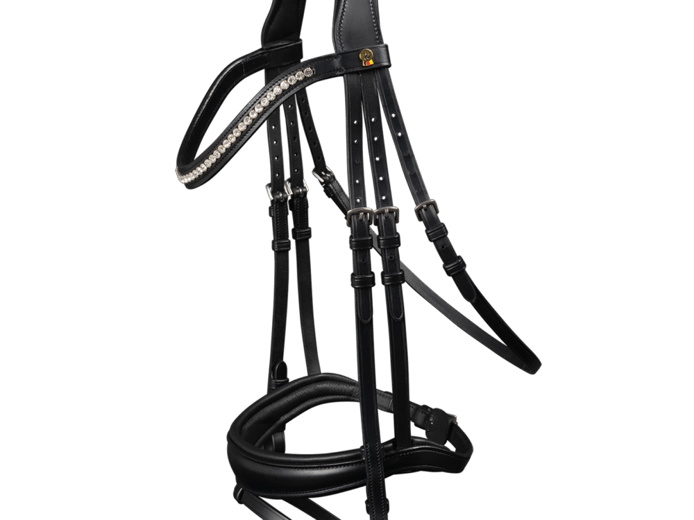 Waldhausen Hoofdstel S-Line Essentiall Engels gecombineerd zwart Cob