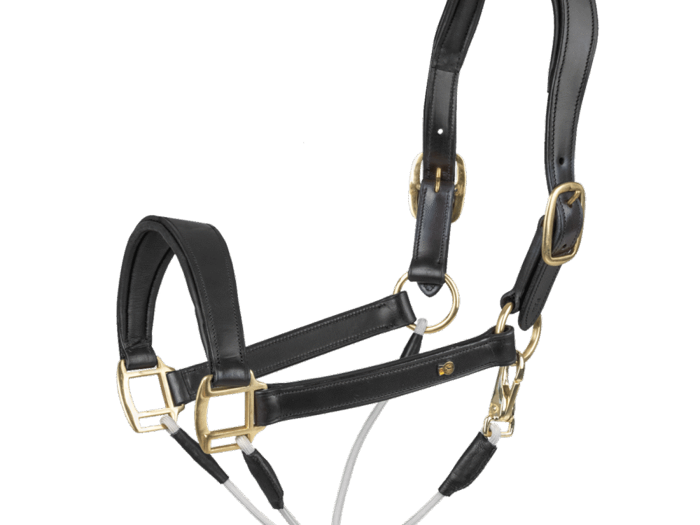 Waldhausen Leren halster S-Line Royal Zwart