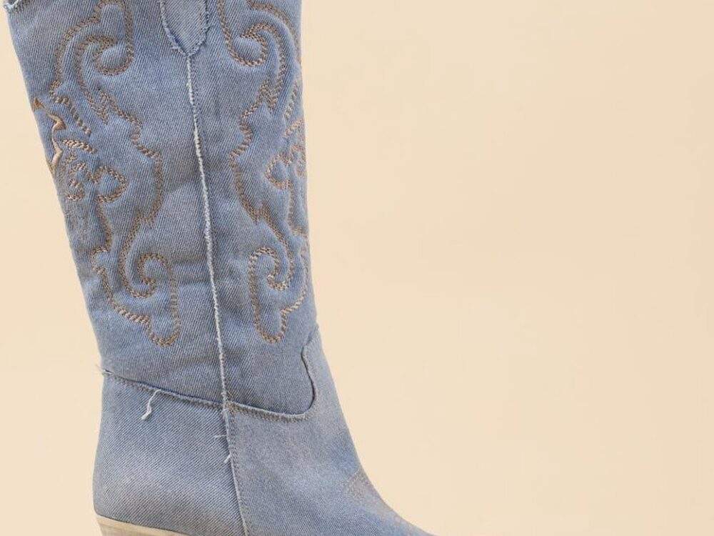 La Pintura Genève-Jeans Cowboyboots Licht Blauw