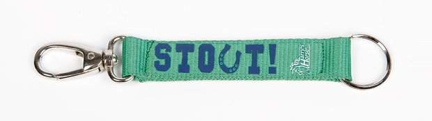Sleutelhanger STOUT! Groen