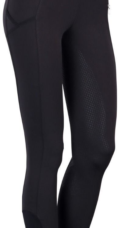Harry's Horse Rijbroek Equitights Marrakesh Full Grip Jet Black SU24