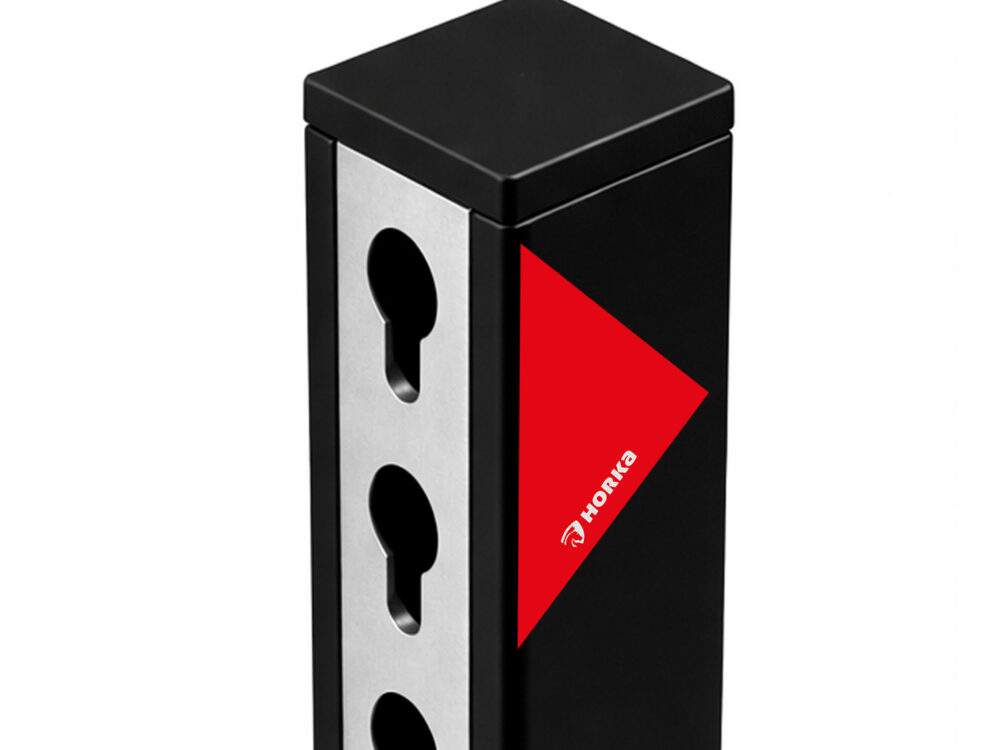 HINDERNIS STICKERS VPE=5 SETS WIT/ROOD