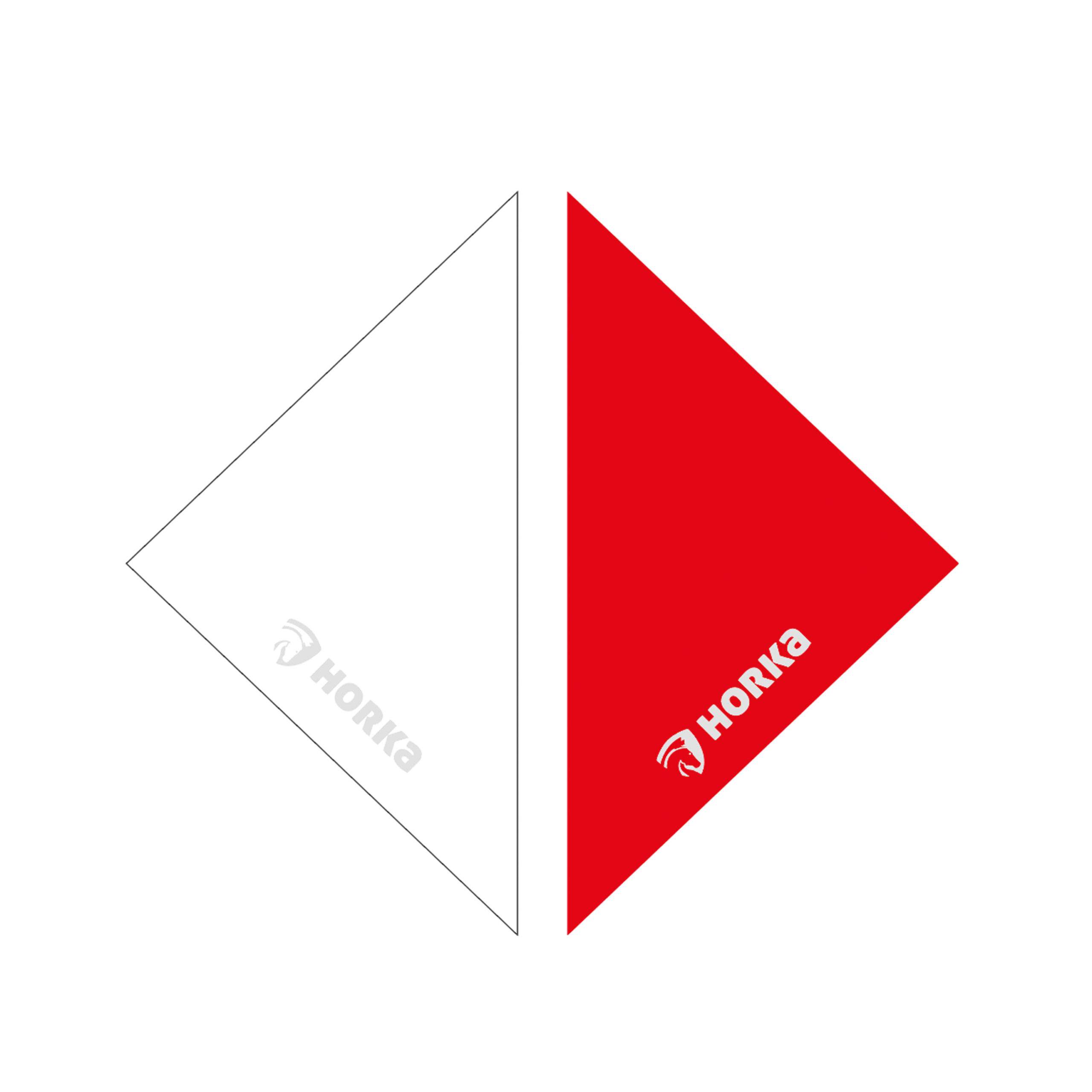 HINDERNIS STICKERS VPE=5 SETS WIT/ROOD - Afbeelding 2