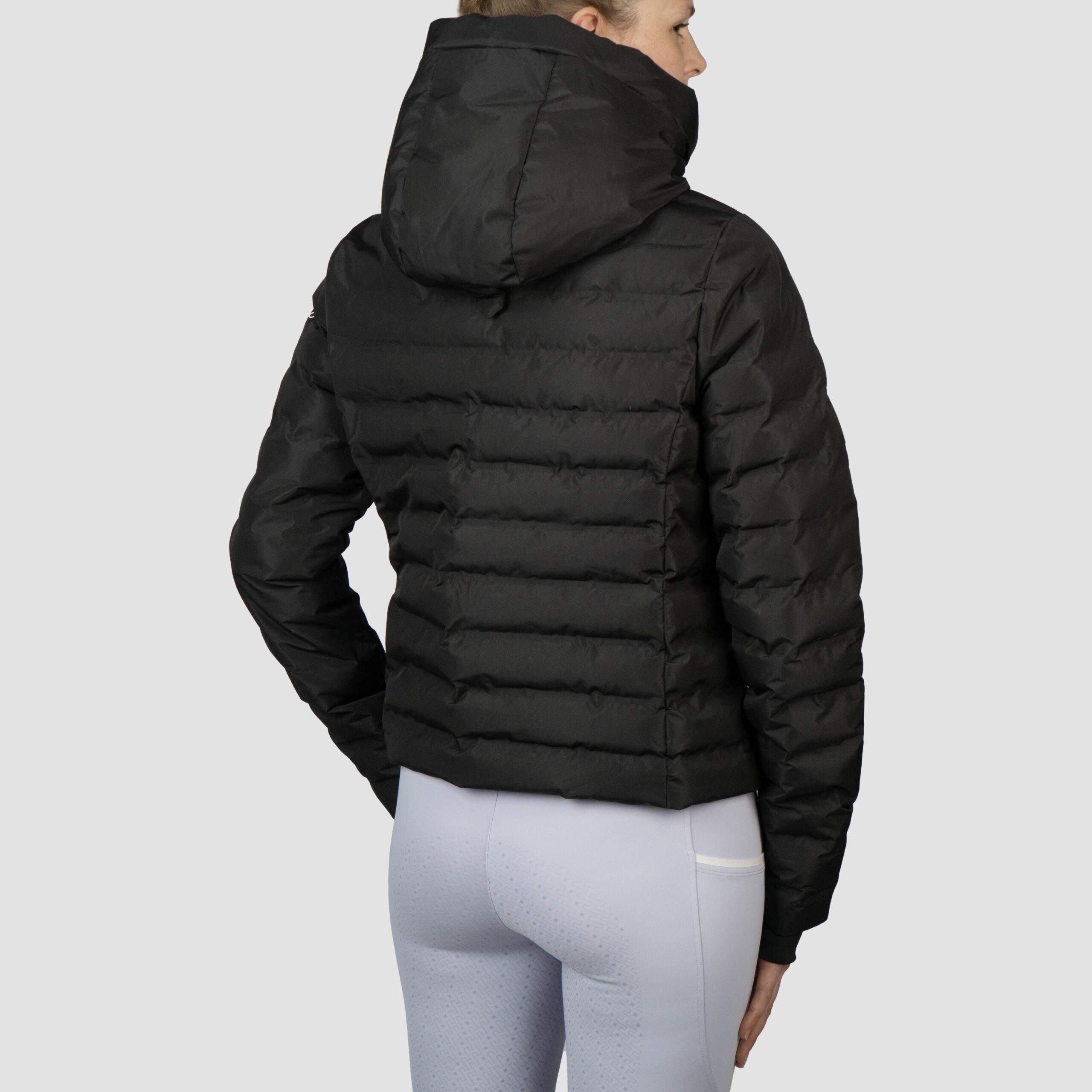 GEWATTEERDE JAS VIOLET