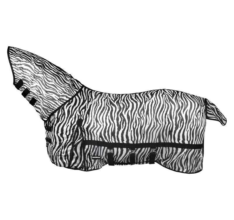Horka Zebra Anti Vliegendeken met Hals